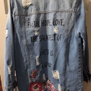 Embroidered Jean Jacket